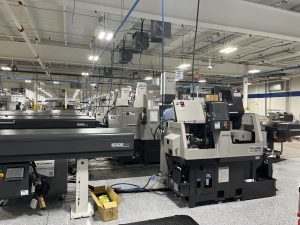 Mist Fit 550 on Tsugami Swiss Lathe